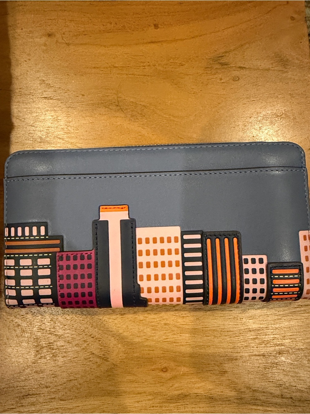 NWOT Kate Spade New York Scenic Route NYC Zip-Around Continental Wallet [rare] - Picture 2 of 3